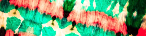 Tie Dye Neon Abstract Aquarel Rood Streep Neon Aquarel Patroon — Stockfoto