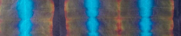 Kravat Boyası Neon Gradyan Suluboya Gri Çizgili Suluboya Deseni Mavi — Stok fotoğraf