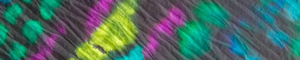 Tie Dye Neon Gradient Aquarel Blauwe Streep Aquarel Geverfd Textuur — Stockfoto