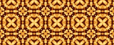 Kahverengi Kırsal Kabile Tasarımı. İspanyol Geometrik Batik Ikat. Soyut Geometrik Yazdırma. Parlak Çiçek desenli Boho. Lizbon 'un pürüzsüz dokusu. Portekiz Sonsuz Boyası. Sarı Etnik Mürekkep