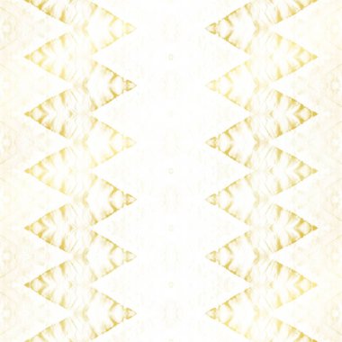 Bohem Şerit Zag. Beyaz Soyut Boya. Altın boya fırçası. Altın boyalı suluboya. Güneşli Boho dokusu. Beyaz Geo Tekstil. Altın Geometrik Zig. Altın Baskı. Parlak Boho Yazdırma. Hafif Boyalı Zigzag