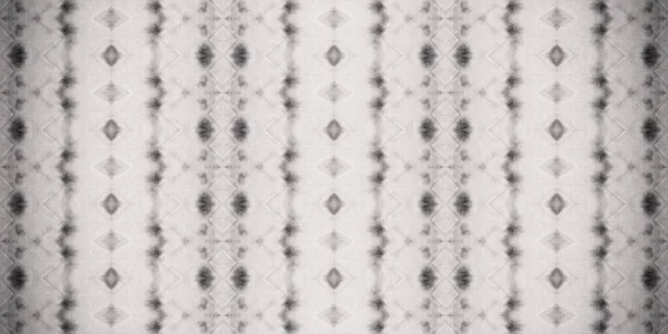 Gray Tribal Batik White Boho Brush Grey Geometric Abstract Grey — Stock Photo, Image