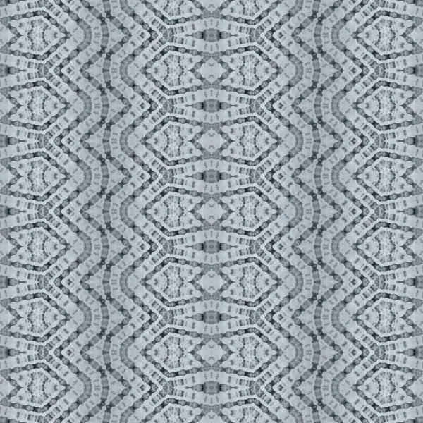 グレーのボヘミアン柄 シームレス ストライプ バティック ボヘミアン バティック民族 グレーのボヘミアンテクスチャ 概要染めバティック 灰色の幾何学的ブラシ 概要水彩画ストロークパターン — ストック写真