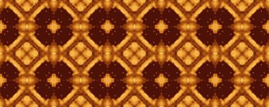 Sarı Fas Mistik Tasarımı. Soyut Geometrik Kat. Özbekistan Etnik Motifi. Süslü Geometrik Çiçek Döşemesi. Floral Batik Boho kahvesi. Kum Arapça Geometrik Doku. Kahverengi Etnik mürekkep