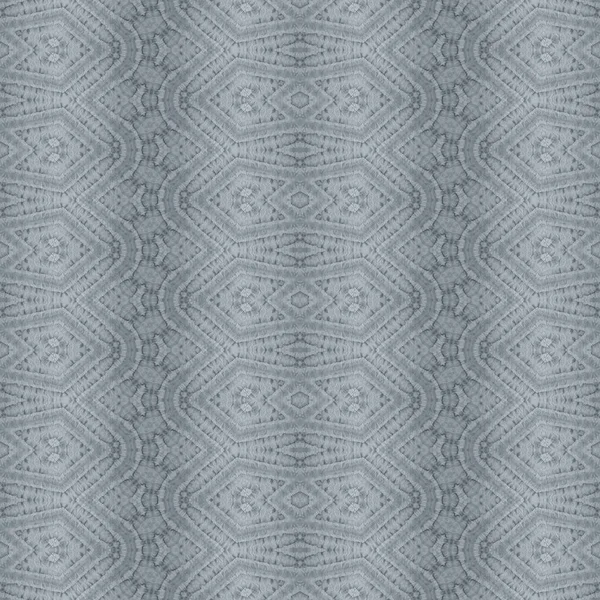 Gray Color Geometric Pattern Abstract Watercolor Stroke Pattern Seamless Ikat — Stock Photo, Image