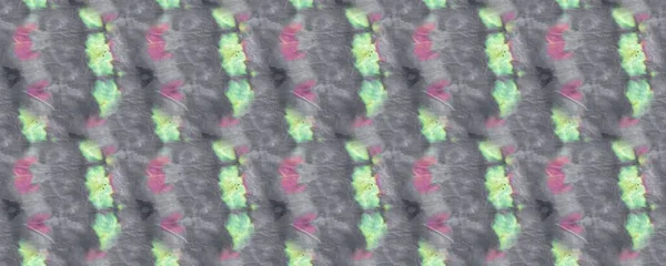 Gele Tie Dye Gray Dirty Art Groene Aquarel Vuil Geverfd — Stockfoto