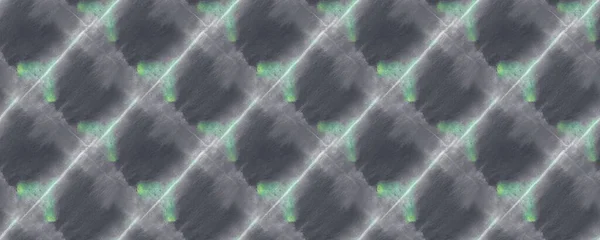 Zelená Kravata Zelená Paintbrush Gray Wallpaper Bezešvý Barevný Mokrý Vzor — Stock fotografie