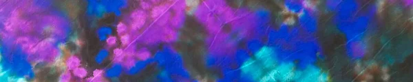 Döntetlen Neon Absztrakt Akvarell Szürke Csík Festett Akvarell Minta Kék — Stock Fotó