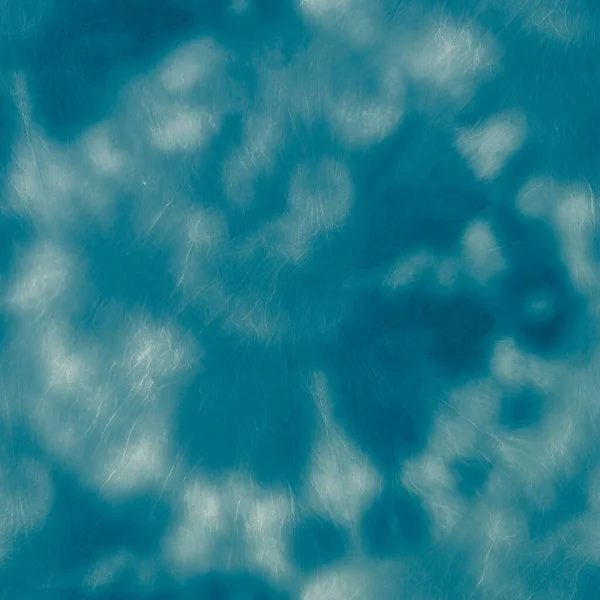 Niebieska Koszula Paski Natura Spiral 1960 Tło Morze Bezszwowe Batik — Zdjęcie stockowe