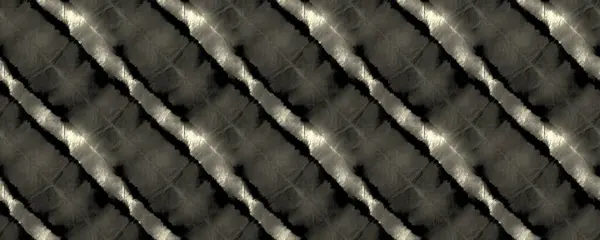 Black Pattern Listra Tecido Luxo White Wet Blot Arte Sem — Fotografia de Stock
