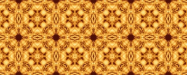 Brown Morocco Ethnic Pattern Traditional Rustic Motif Acid Spanish Seamless — Stockfoto