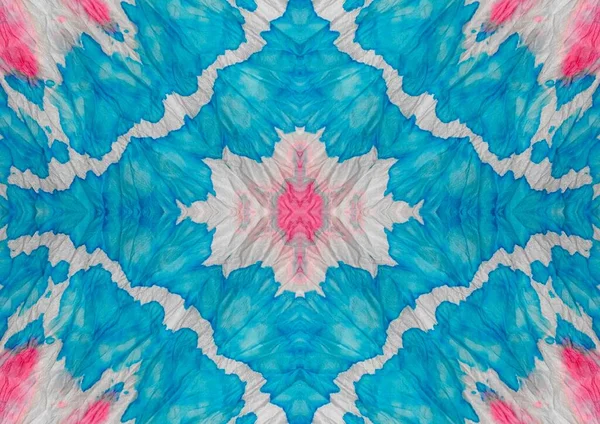 Wash Tie Dye Canvas Pola Tinta Abu Abu Tiedye Geometric — Stok Foto