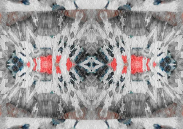 地理マルチカラーレインボーマーク 灰色のシームレスなスポット ブルータイ キャンバス 赤い模様を洗う Tiedyeアクエラーレ流体テクスチャ 赤ストライプブラシ 死の青の抽象的な性質を結ぶ ウェットクリエイティブアブストラクト形状 — ストック写真