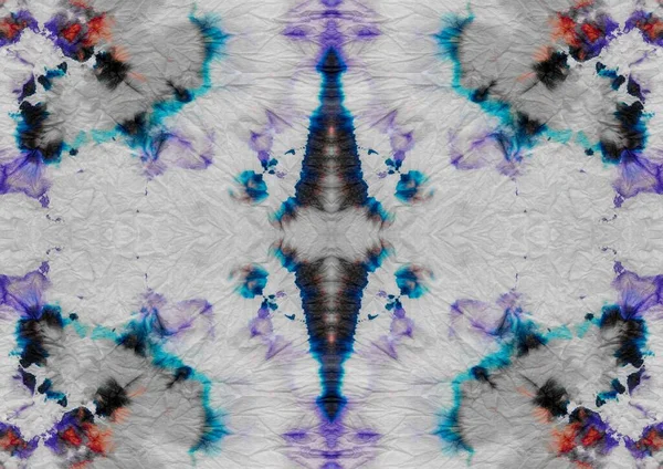 Μελάνι Σχήμα Νερού Γκρι Ισοπαλία Dye Εγκεφαλικό Μπλε Κόκκινη Υφή — Φωτογραφία Αρχείου
