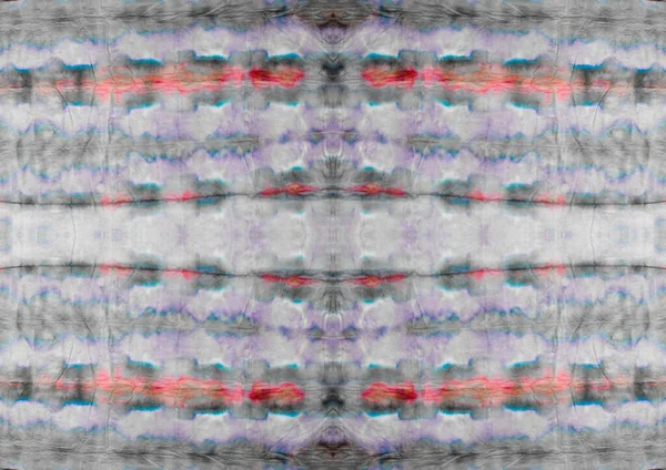 Tie Dye Blue Abstracte Spons Kunst Patchwork Shibori Drip Grijze — Stockfoto