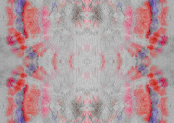 Tie Dye Wash Abstrakte Leinwand Red Creative Abstract Verschüttet Farbpinsel — Stockfoto