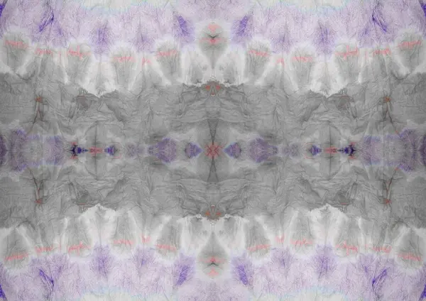 水墨模様 バイオレット幾何学的流体スパッタ ハンド シームレス グランジ 湿った幾何学的アクリルブロック 赤青筆 ブルーシームレススポット 赤グラデーションのアブストラクトスプラット グレータイ — ストック写真