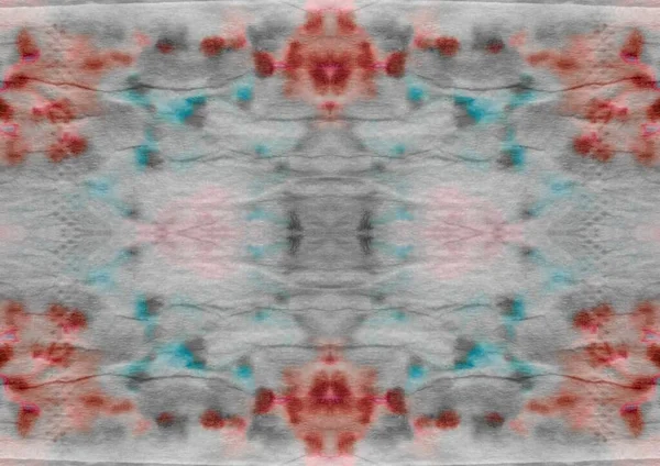 Мокрый Многоцветный Tie Dye Drop Эффект Мытья Галстука Губка Швов — стоковое фото