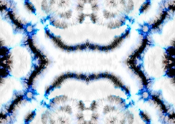 Современные Брызги Акварели Синяя Краска Галстука Мойте Абстрактное Пятно Абстрактное — стоковое фото