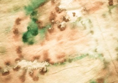 Bej rengi kravat boyası Grunge. Suluboya boya fırçası. Sanatsal Kirli Kanva. Pastel Kova Fırçası. Geleneksel Retro Boyalı. Fırçalanmış malzeme. Parşömen yağı fırçası. Sarı Grafik Boyalı.