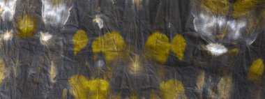 Altın kravat boyama sanatı. Kova boyası. Kirli Sanat Ressamlığı. Sarı suluboya fırça. Kaba Graffiti Grunge. Sarı Fırçalı İpek. Rustik Fırça Boyası. Lüks Graffiti Grunge..