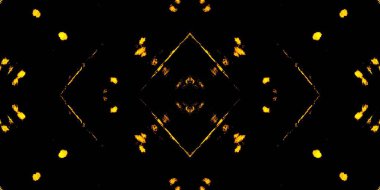 Sarı Yağlı Fırça. Kravat boyası Grunge 'ı yak. Galaksi Kova Boyası. Kaba Sanat Baskısını Ateşle. Altın soyut boya fırçası. Koyu Dişli Kağıt. Kara Kirli Arkaplan. Tekrarlayan Kalıp.