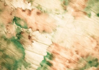 Yeşil Yaratıcı Kravat Boyası. Suluboya Baskı. Kirli Sanatlar Boyası. Bej suluboya boya. Kağıt Grafik Boyalı. Fırçalanmış malzeme. Pürüzlü fırça boyası. Sarı Graffiti Grunge.