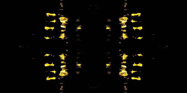 Žlutá Kartáčovaná Textura Flame Tie Dye Grunge Sunny Abstract Textura — Stock fotografie