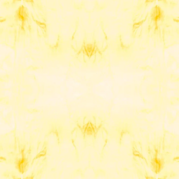 Witte Geometrische Tegel Tie Dye Art Acid Aquarel Print Oranje — Stockfoto