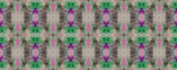 Στράιπ Γκο Υδατογραφία Ροζ Ethnic Wallpaper Πράσινο Γεωμετρικό Σχέδιο Μαύρο — Φωτογραφία Αρχείου