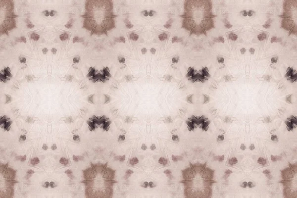 Gray Tie Dye Batik Nature Tone Brushed Texture Bruin Grijs — Stockfoto