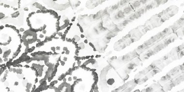 Gri Yıkanmış Kravat Boyası. Gri Yaşlı Temiz Duvar Kağıdı. Parıltı Efekti Grunge. Light National Style. Donmuş Fırçalı İpek. Buz gibi kokuşmuş pislik. Beyaz Şablon El Sanatları. Siyah Kova Dokusu.