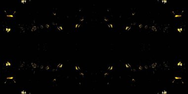 Sarı Fırçalı Kağıt. Aztek kravat boyası deseni. Soyut Doku sıçraması. Duvar yazısı stili yak. Karanlık Soyut Yazdırma. Uzay Fırçalı Doku. Altın Efekt Grunge. Gece Etnik Kusursuz.