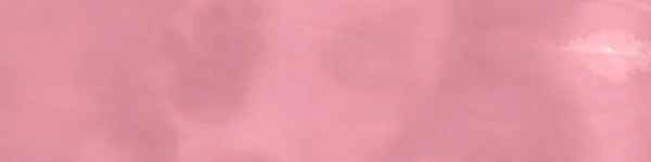 Rózsaszín Művészfesték Akvarell Ecset Mocskos Art Banner Dekoratív Akvarell Festék — Stock Fotó