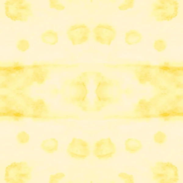 Warm Kaleidoscope Tile Washed Tie Dye Light Aquarelle Paintbrush Blurry — Stock Photo, Image