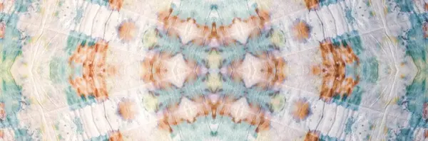 Fabric Tribal Seamless Ornate Tie Dye Print Gray Folk Oil — Stock Photo, Image