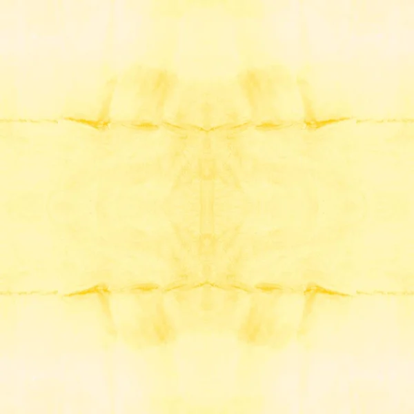 Zigzag Inconsútil Amarillo Tie Dye Texture Buena Pintura Aquarelle Impresión — Foto de Stock