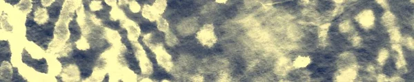 Gray Tie Dye Batik Aquarelinkt Gray Dirty Art Banner Waas — Stockfoto