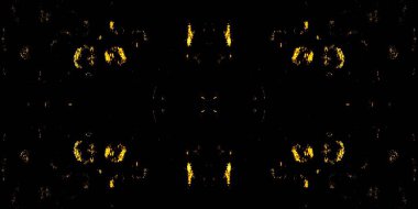 Sarı Kağıt Boyası. Aztek Tie Dye Batik. Altın Soyut Yazı. Sıcaklık Geleneksel Boyalı. Gece Kova dokusu. Altın fırça boyası. Karanlık Boyalı Kirli Sanat. Boşluksuz Desen.