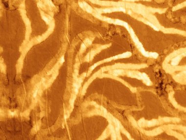 Hafif Sanatsal Kravat Boyası. Aquarelle dokusu. Sanatsal Kirli Kanva. Güneşli suluboya boya fırçası. Clay Rough Sanat Baskısı. Fırçalanmış doku. Sarı Fırçalı İpek. Kaba Graffiti Grunge.