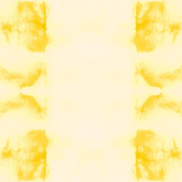 White Geometric Ornament Tie Dye Design Acid Abstract Paintbrush Summer — Stock Photo, Image