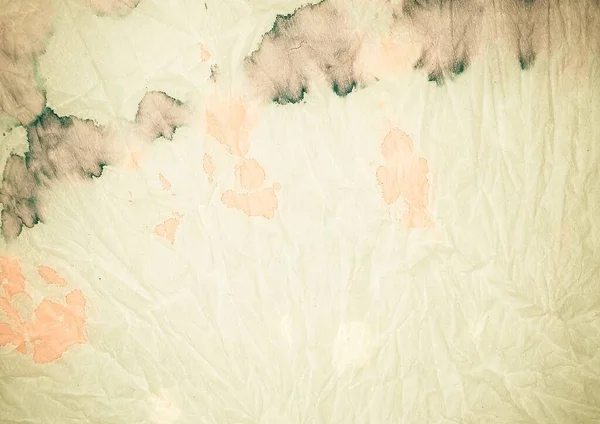 Розовый Галстук Дай Батик Краска Акварелей Грязное Прошлое Желтая Текстура — стоковое фото
