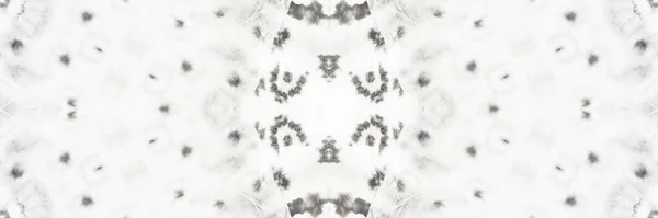 Patrón Escarcha Blanca Antiguo Estampado Acuarela Efecto Arte Sucio Nieve —  Fotos de Stock