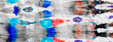 Beyaz Sanatsal Kravat Boyası. Aquarelle dokusu. Kirli Sanatlar Boyası. Renkli suluboya baskı. Renkli Graffiti Tarzı. Mavi Yağ Mürekkebi. Renkli Fırça İpeği. Grafik Boyalı.