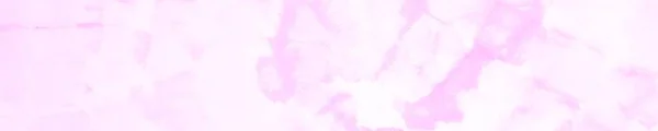 Pétala Criativa Tie Dye Pincel Rosa Aquarela Arte Suja Branca — Fotografia de Stock