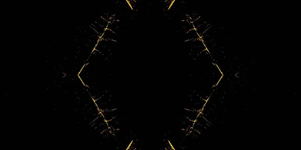 ブロンズペーパーペイント メタルタイ バティック スパークルアクエラーレペイント ホワイト グラフィティ スタイル スペースアブストラクトプリント 夜のブラッシュペーパー 金泥の背景 — ストック写真