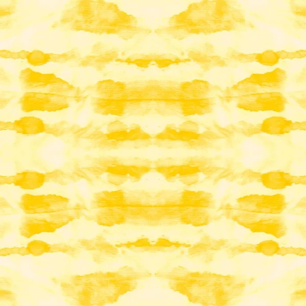 白色Zigzag Motif 铁戴族人 风格摘要水彩画 橙色抽象画笔 暖刷纹理 浅色粗野的艺术风格 黄金刷油漆 发亮污浊的水彩画 — 图库照片