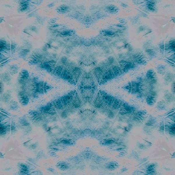 ホワイトタイダイストライプ 雪の幾何学的なモチーフ 青い光はダーティアートを枯らした ブルーアクエレル自然 冷たい落書きスタイル 冬のスタイリッシュなインク スカイインクテクスチャ ナイト ブラー バナー — ストック写真