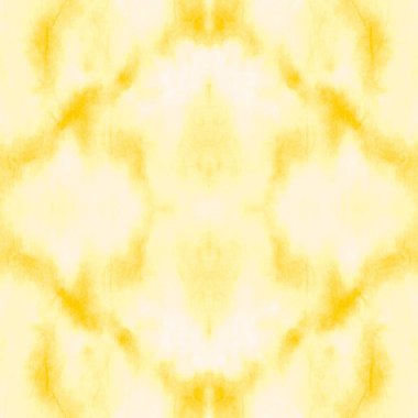 Beyaz Geometrik Tekrarlama. Kravat boyası baskısı. Style Aquarelle dokusu. Yaz Soyut Yazdırma. Sarı Fırçalı Malzeme. Neon Geleneksel Boyalı. Parlak Fırçalı Doku. İyi Sanatsal Kanva.