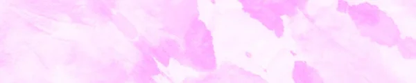 Bílá Kreativní Kravata Korálový Akvarel Štětec Pink Dirty Art Banner — Stock fotografie